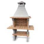 Barbacoa FIRST 22 DB Repisa prefabricada de obra para jardín y terraza